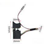 8-Wire Light-Integrated Switch for Brushless Drills & Power Tools (16.8V-21V)