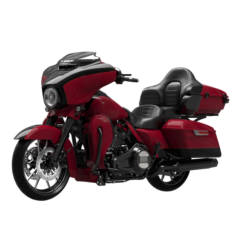 ABS Fairings Bodywork for Harley Electra Glide (2014–Present) Billiard Red/Vivid Black