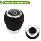 6 Speed Manual Gear Shift Knob for Subaru Impreza STI (2009–2018) Faux Leather Black