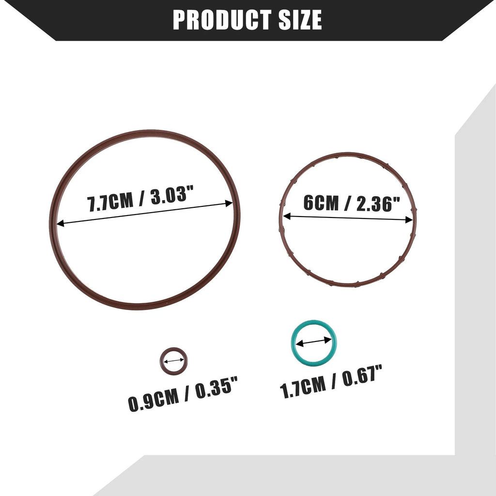 Set of 1 DL3Z-2A572-A Vacuum Pump Seal Ring for Ford Lincoln 3.5L (2015–2020)