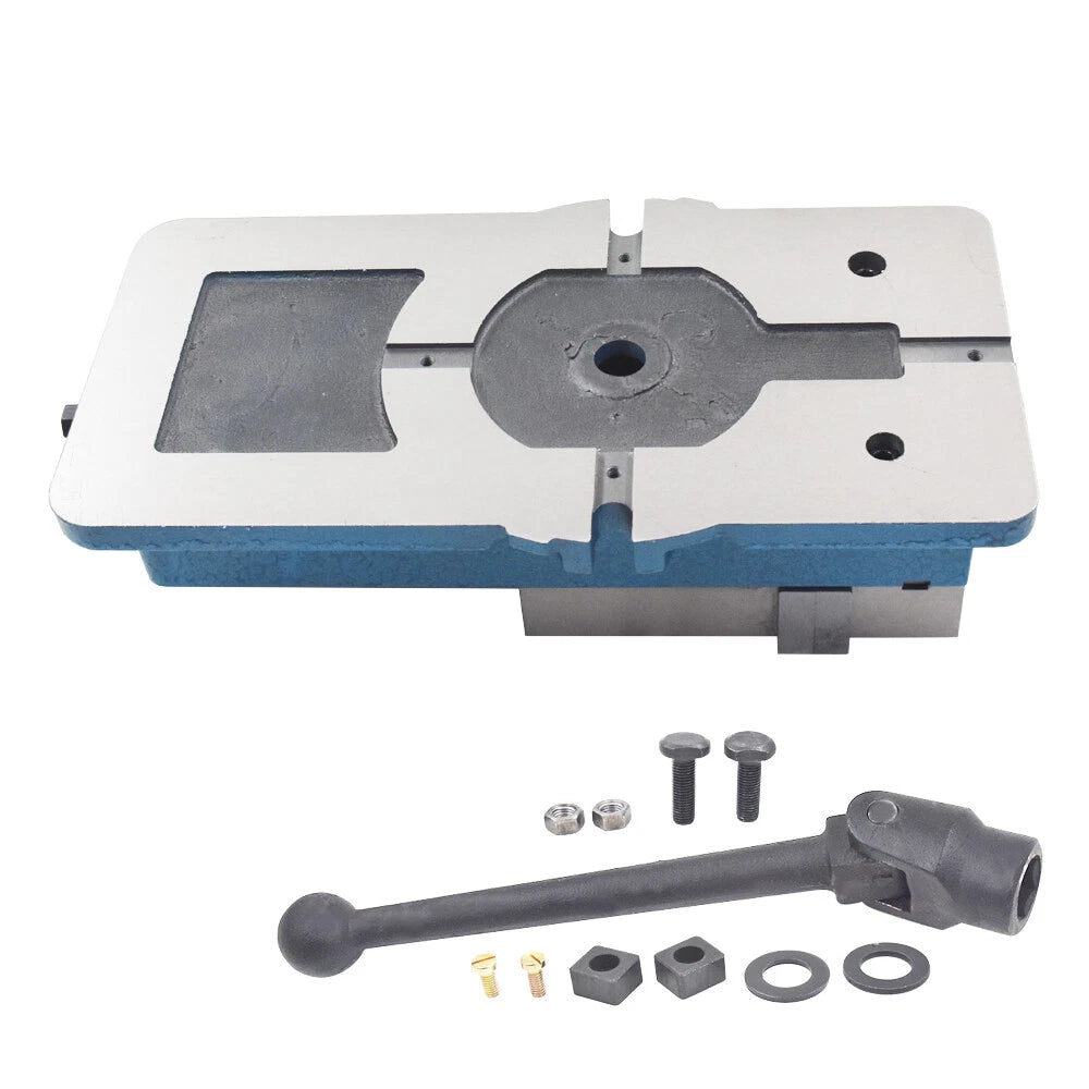 5" Lockdown CNC Milling Machine Bench Vise Clamping Vice (Without Base)
