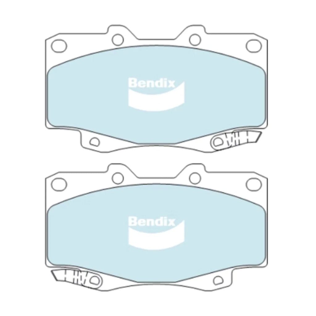 4WD Front Disc Brake Pads Set for Hilux (2005–2016)
