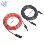 1 Pair 12AWG Solar Panel Extension Cable for Universal Use