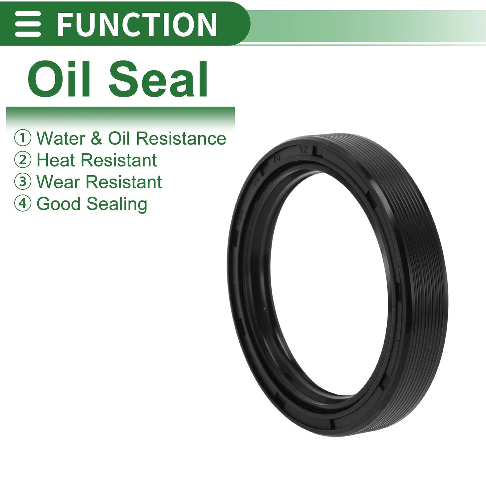 Oil Seal for Rotary Shaft (55x70x12mm)