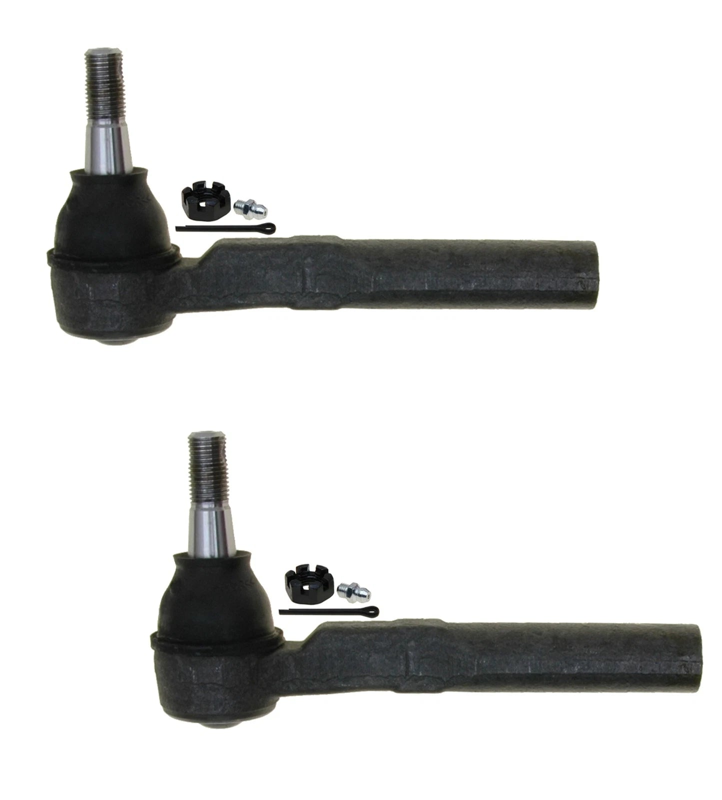 Set of 2 Outer Steering Tie Rod Ends for Silverado 1500, Sierra 1500