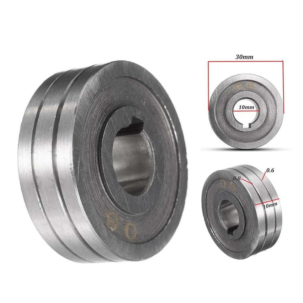 MIG Welder Wire Feed Drive Steel Roller Roll 0.6-0.8 Groove (.030-.035)