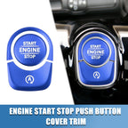 Engine Start Stop Button Cover Sticker Kit for Mercedes Benz A-Class (2013-2023)