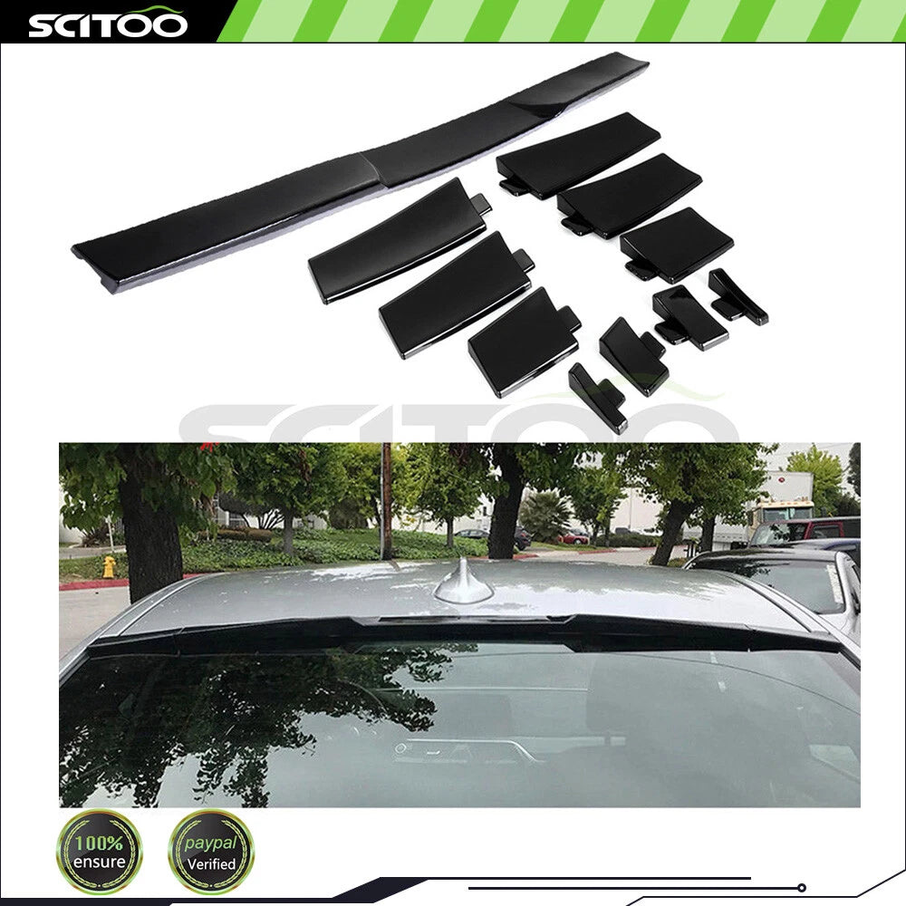 Adjustable Rear Trunk Spoiler Lip for Sedan Car (Universal)