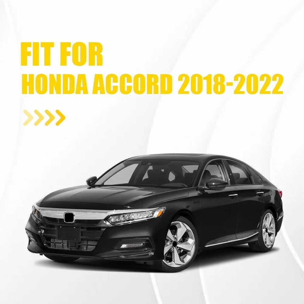 Carbon Fiber Look Inner Window Switch Panel Cover for Honda Accord (2018–2022)