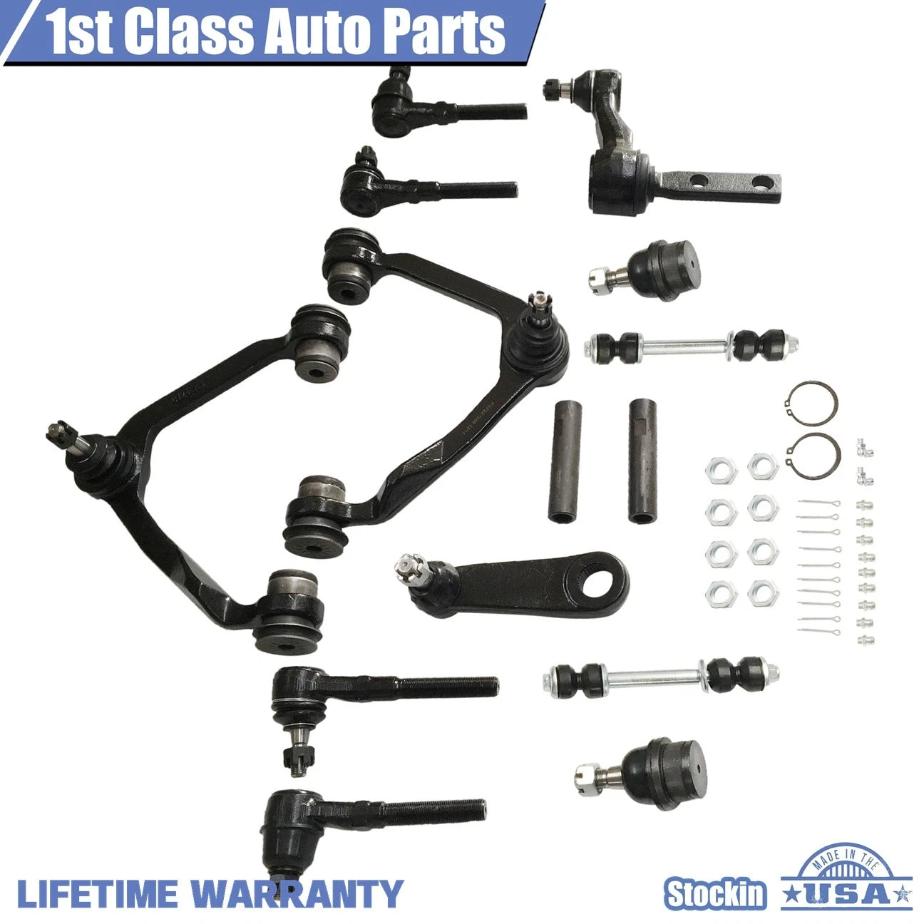 14pc Front Suspension Control Arm for Ford F-150 F-250 Expedition (1997–2003)