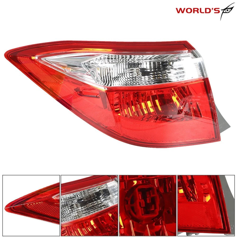 Tail Light Assembly for Toyota Corolla (2014–2016) Red