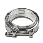 2.5" Stainless V-Band Clamp + Aluminum Flange for Turbo Down Pipe Wastegate
