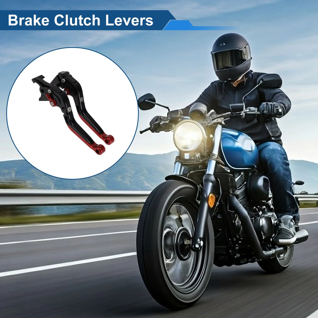 Adjustable Brake Clutch Lever for Honda NC700 (2016–2020) Black Red