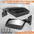 2Pcs Convex Rear View Side Mirrors for Can-Am Maverick X3 (2017–2023)