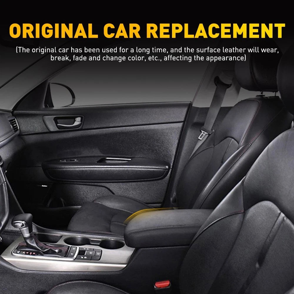 Leather Center Console Lid Armrest Cover Pad for Kia Optima (2016-2020)