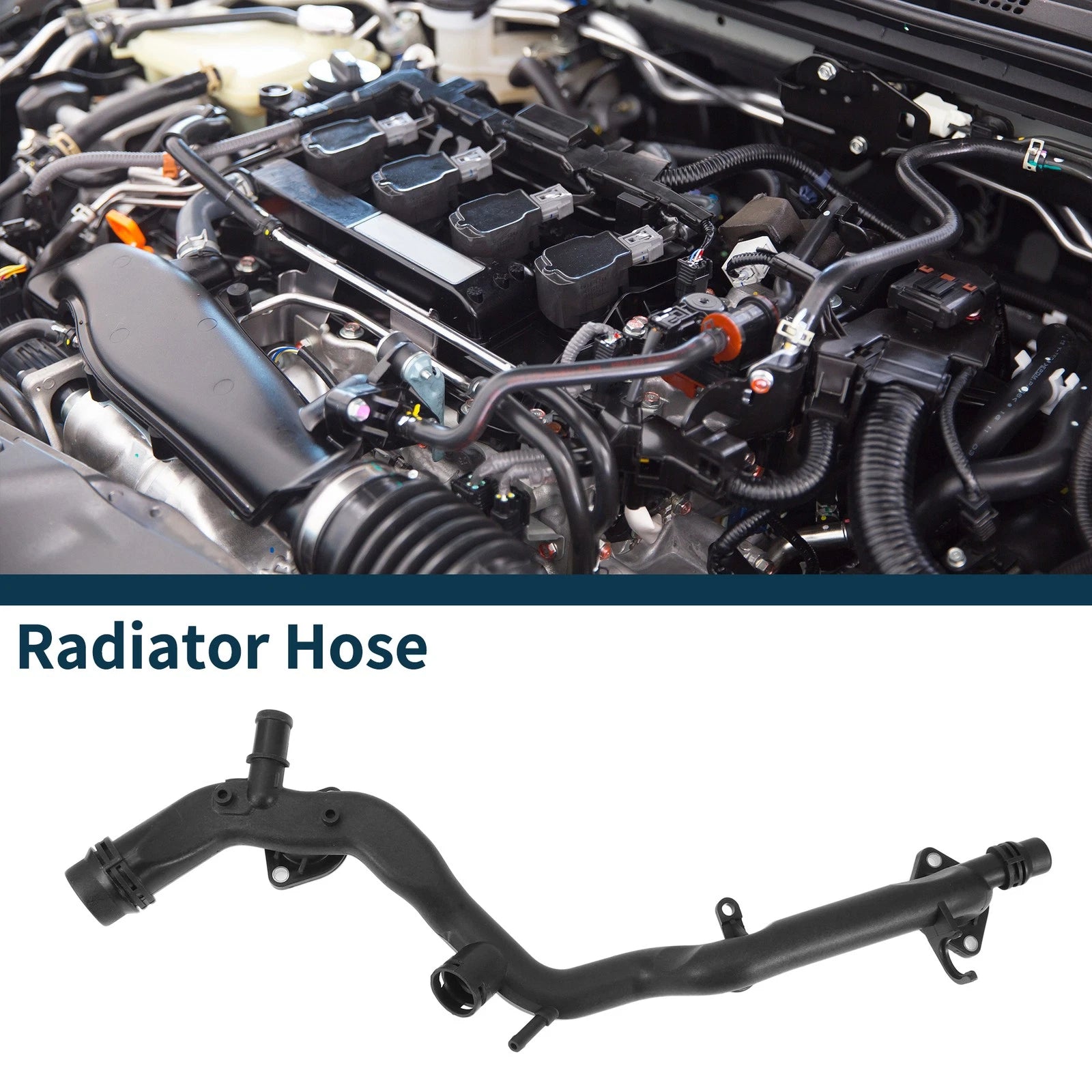 Radiator Hose Coolant Pipe for Audi Q7 (2010–2015) No. 06E121045Q/06E121045AE