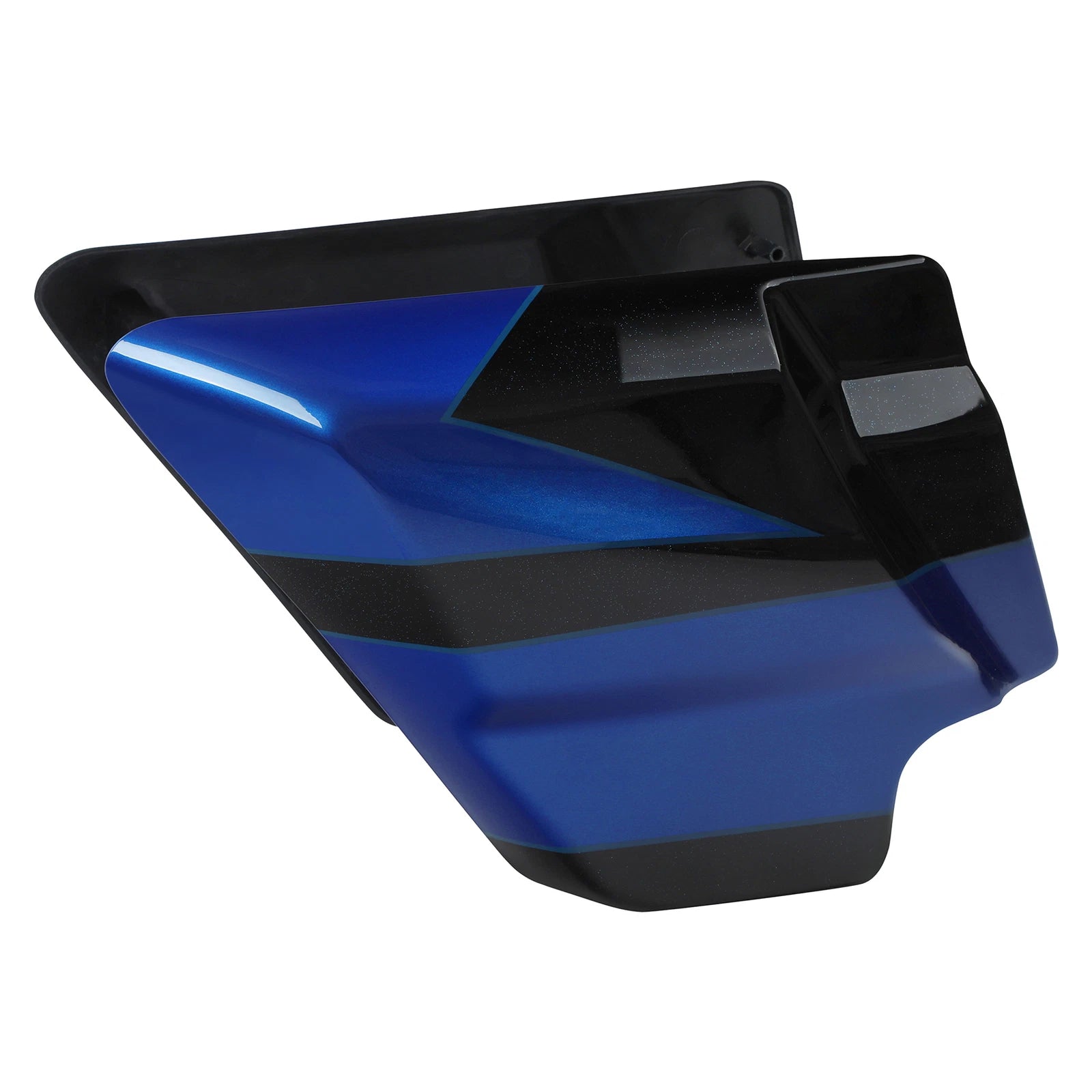 Battery Side Fairing Covers for Harley Touring (2009–2023) Candy Cobalt/Indigo Ink