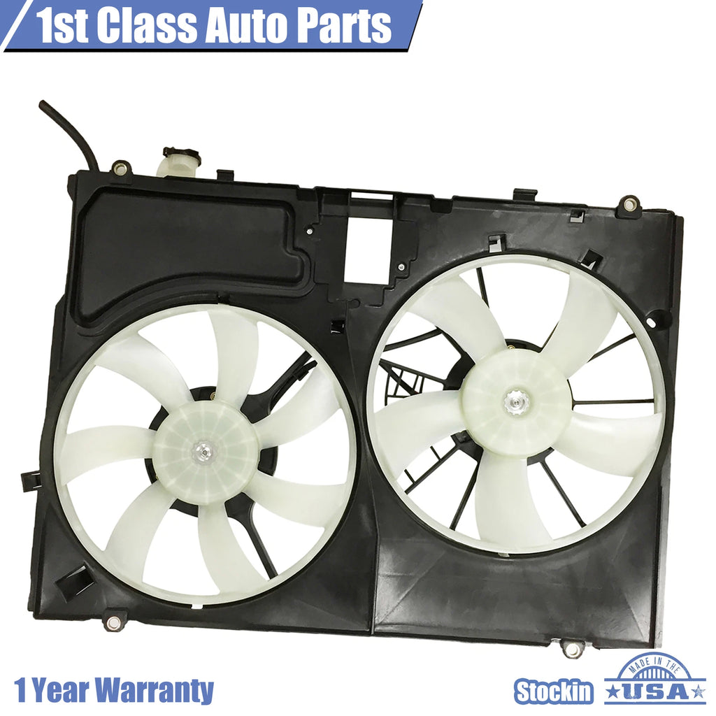 Radiator and Condenser Fan Assembly for Toyota Sienna (2006)