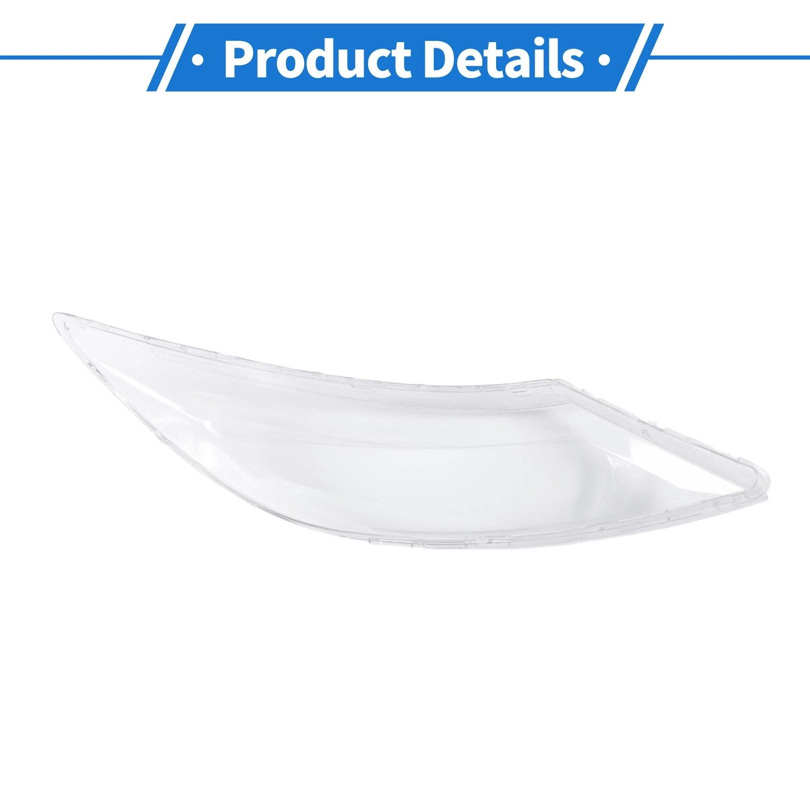 1 Pcs Headlight Lens Cover for Kia Sportage (2009–2014) PC Clear