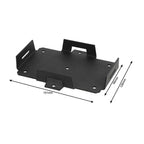 Battery Tray for Boats ATVs Motorcycles with Adjustable Aluminum Straps