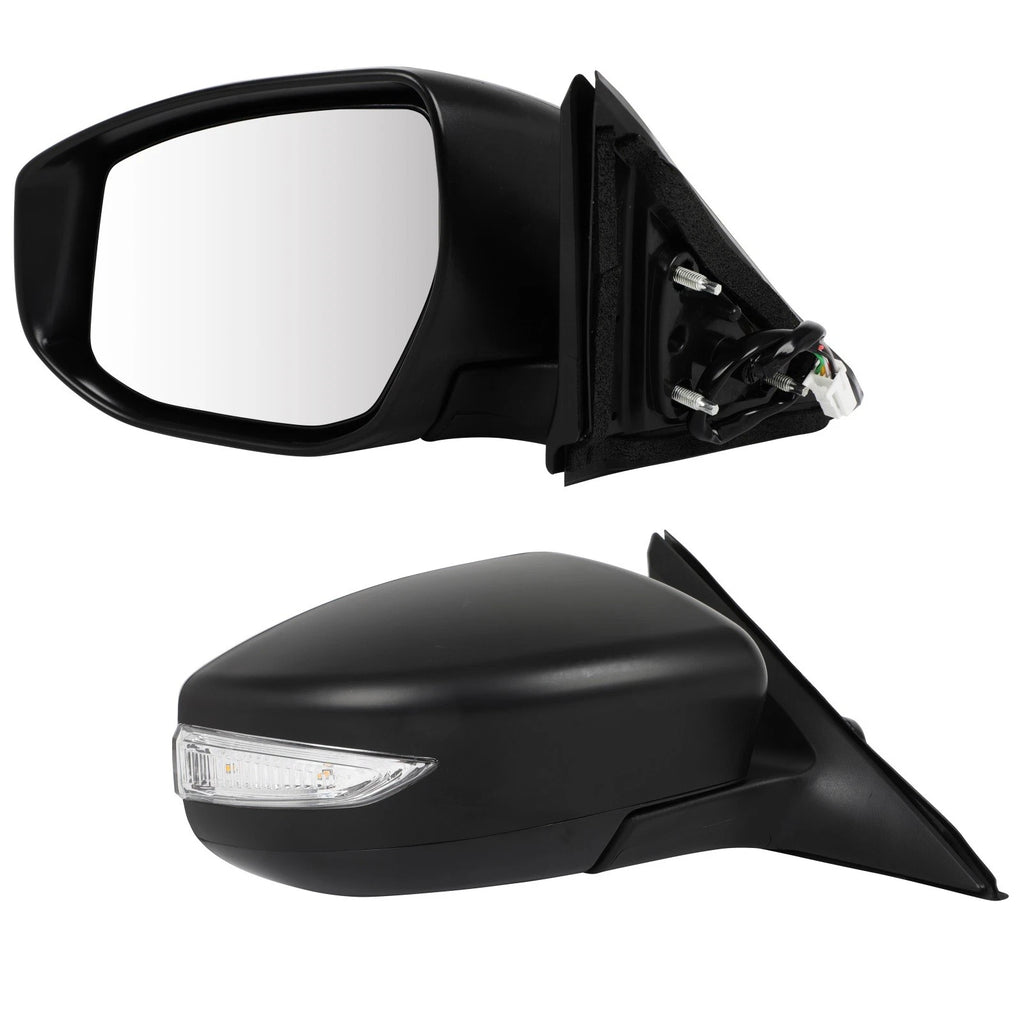 Set of 2 Heated Mirrors with Signal Light PTM for Nissan Altima (2013–2018)
