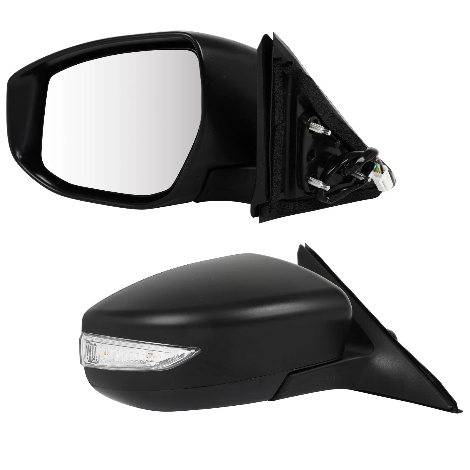 Set of 2 Heated Mirrors with Signal Light PTM for Nissan Altima (2013–2018)