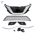 Set of 8 Trim Molding and Fog Lights for Nissan Murano (2015–2018)