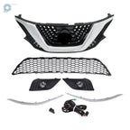 Set of 8 Trim Molding and Fog Lights for Nissan Murano (2015–2018)