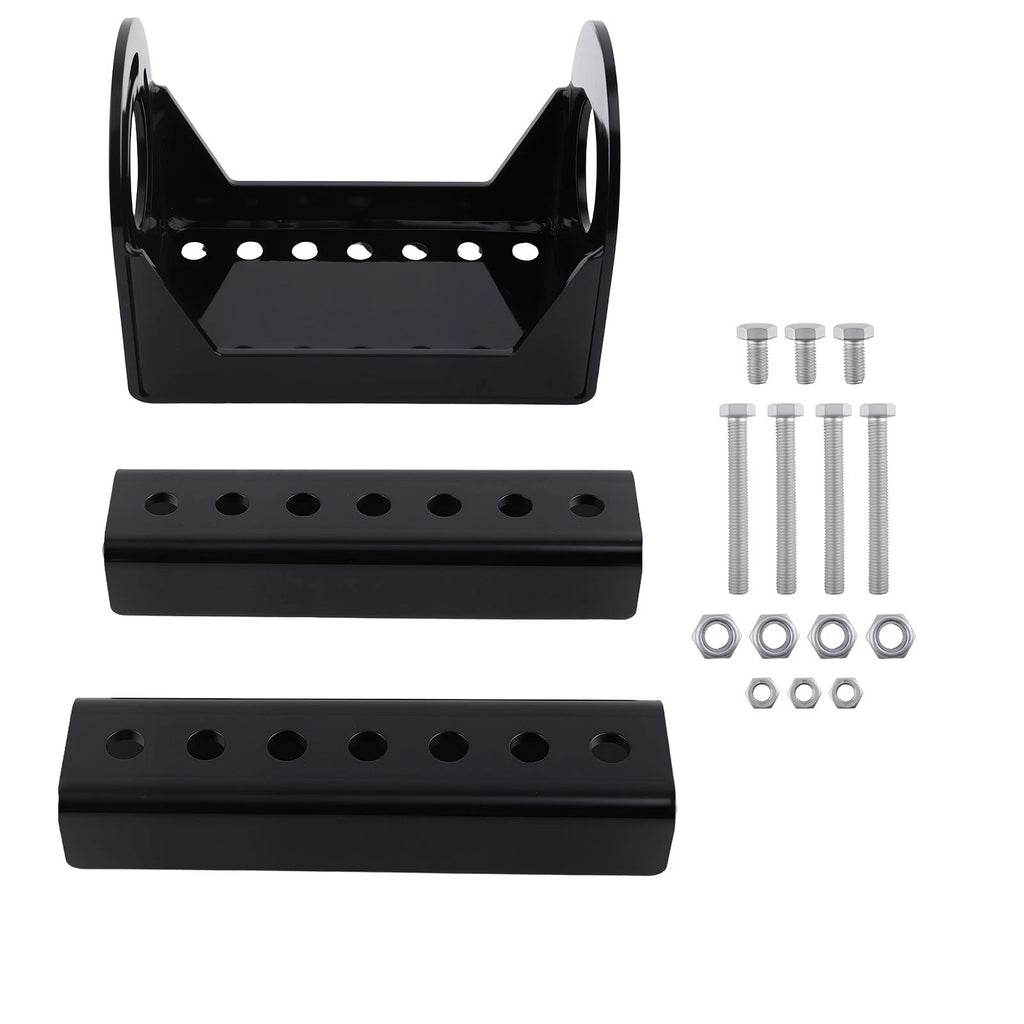 3-Bolt Trailer Jack Mount Plate for Universal A-Frame (Steel Construction)