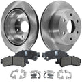 Rear Brake Disc and Pad Kit for Chevrolet Silverado 1500 (1999–2006) Ceramic