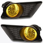 Fog Lights for Dodge Charger (2011–2014) Amber Lens, Switch, Bezel