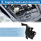 Hood Latch Assembly for Honda Accord (2013–2017) 2.4L L4