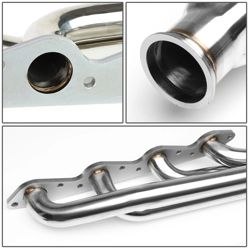 3" V-Band Exhaust Turbo Manifolds for Chevy/GMC BBC 366, 396, 402, 427, 454 (1966–1995)