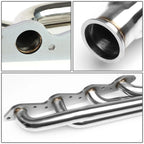 3" V-Band Exhaust Turbo Manifolds for Chevy/GMC BBC 366, 396, 402, 427, 454 (1966–1995)