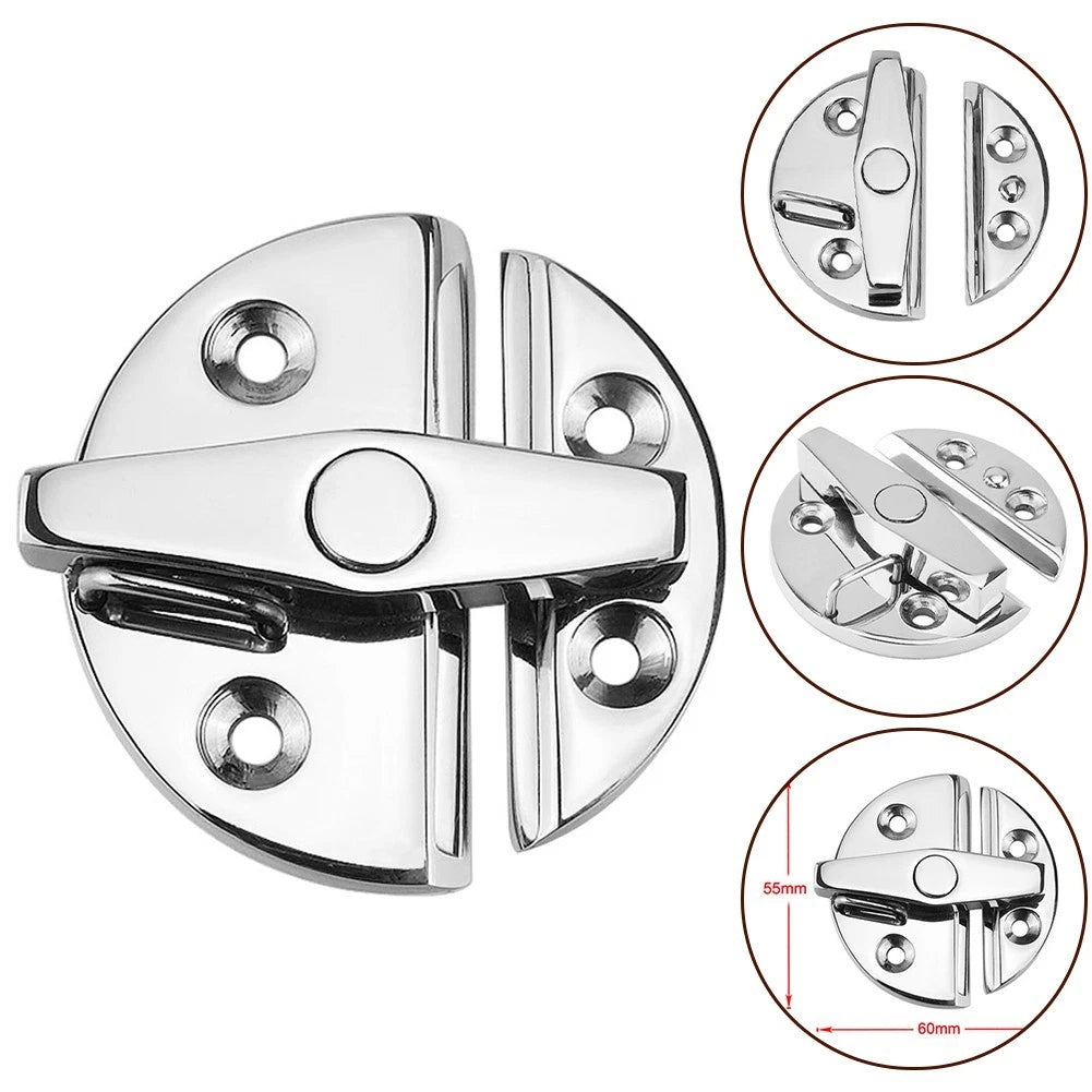 Boat Door Catch Latch 316 Stainless Steel for Saltwater Environment
