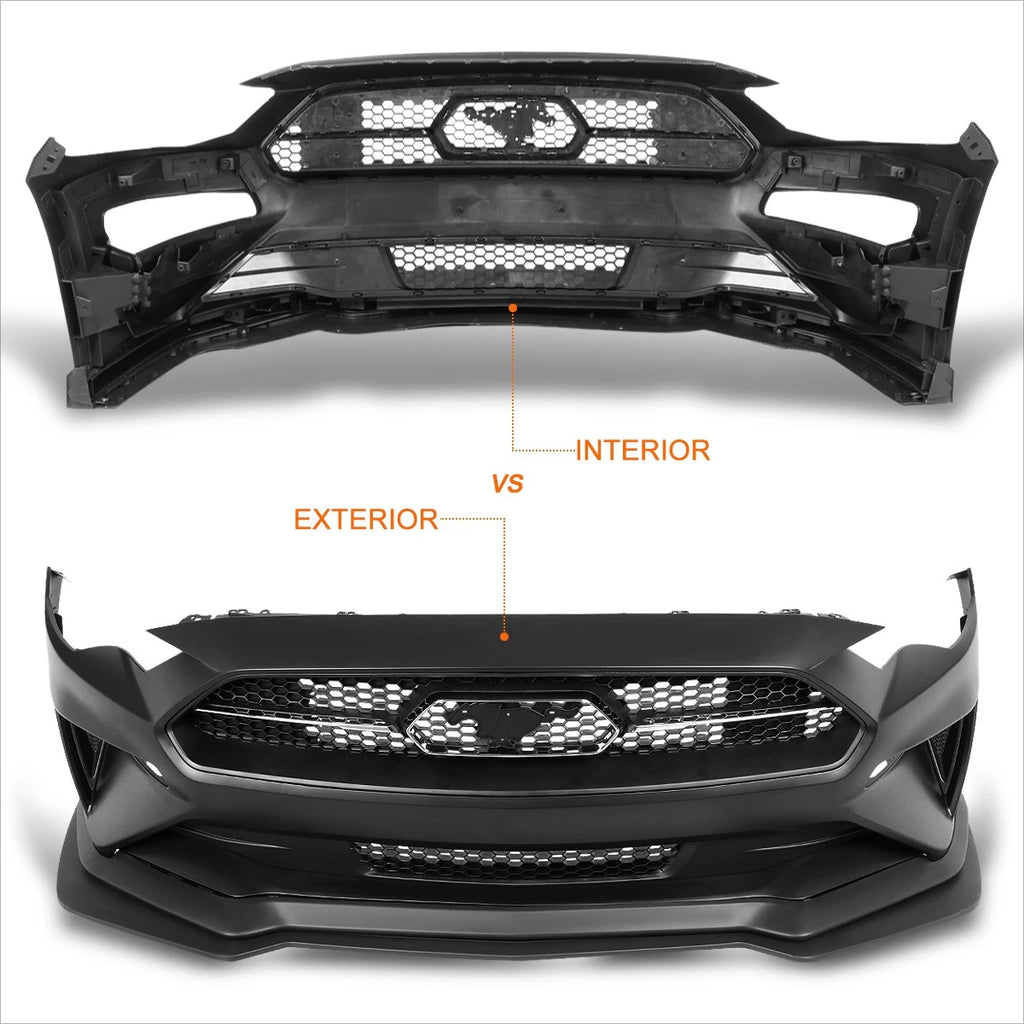 Front Bumper Face Bar for Chevy Silverado 1500 (2007–2013) Black