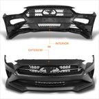 Front Bumper Face Bar for Chevy Silverado 1500 (2007–2013) Black