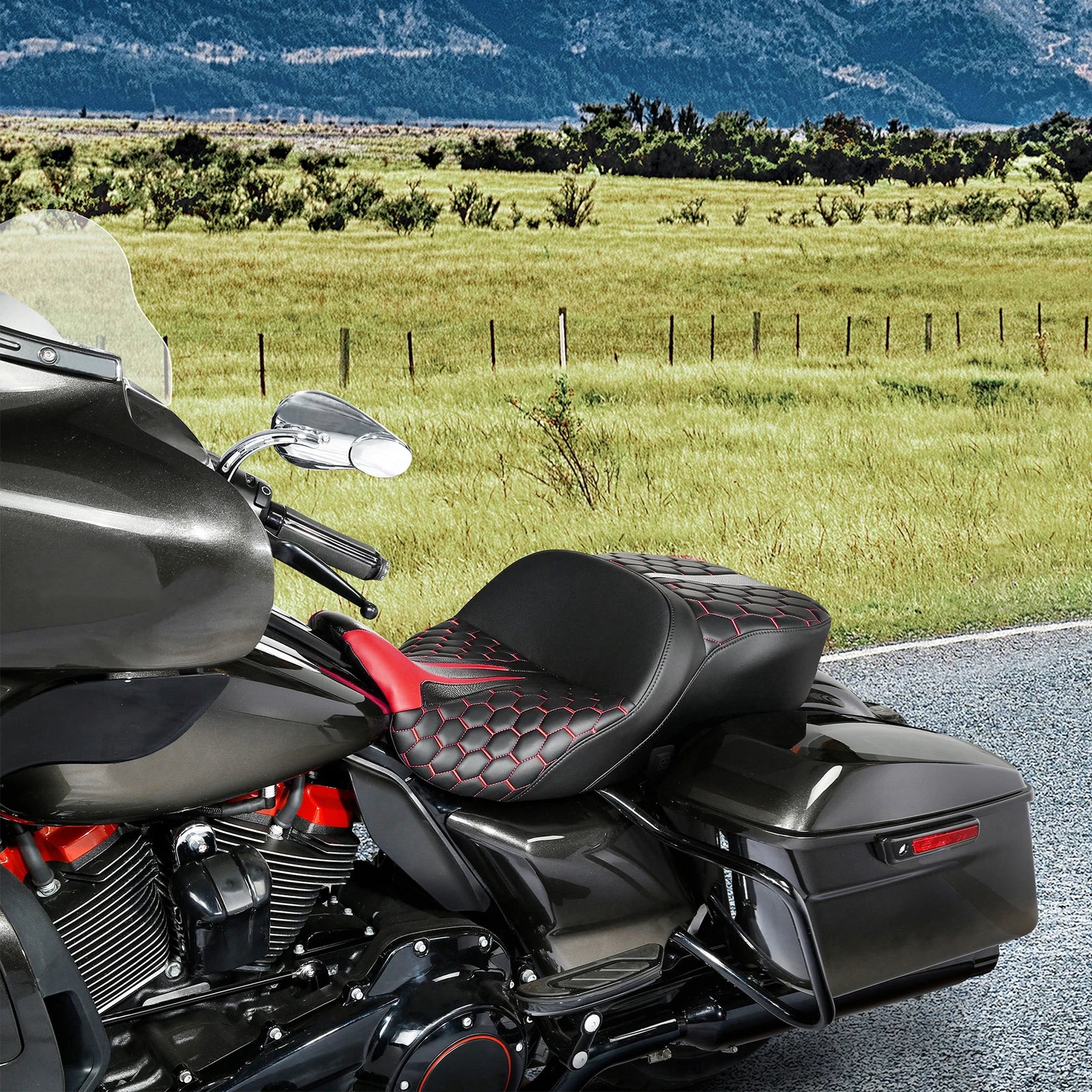 Heated Seats for Harley Electra Glide, Road King (2009–2023)