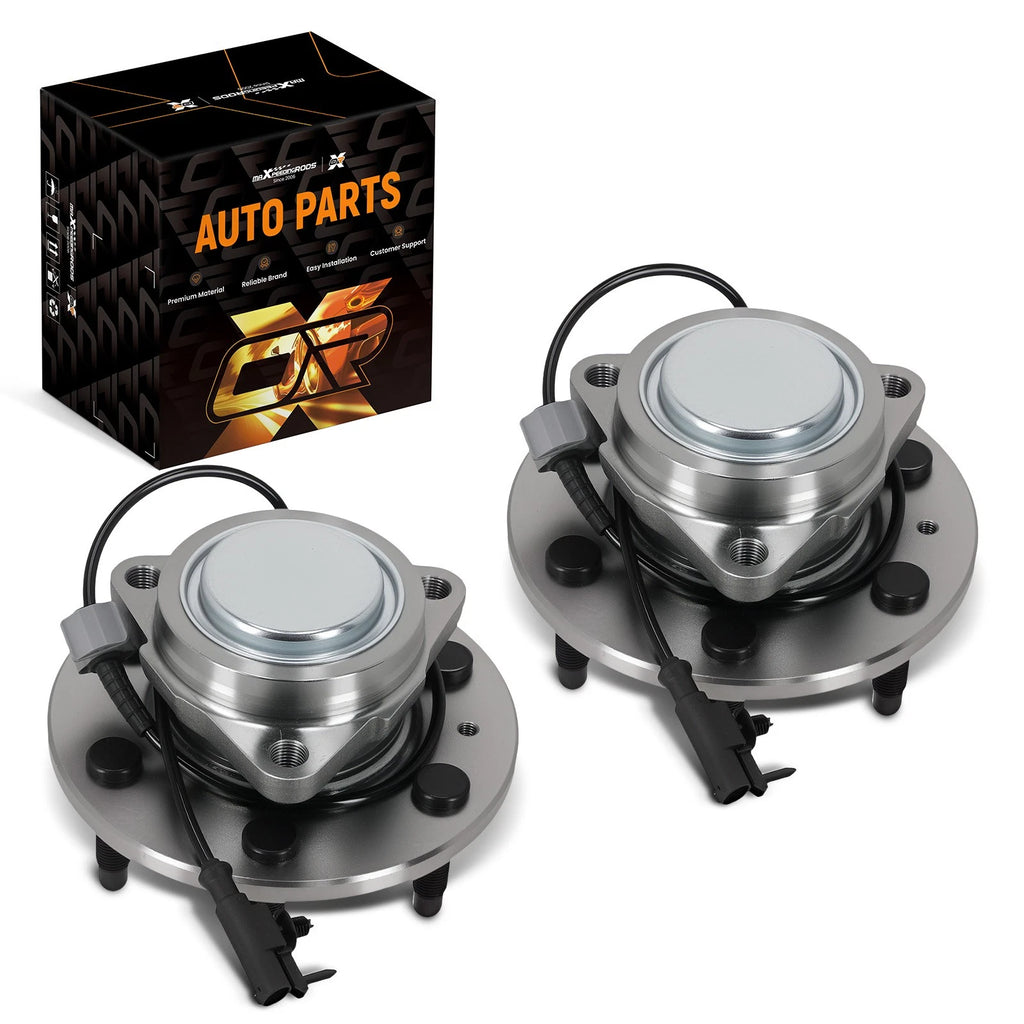 Front Wheel Hub & Bearing for Tahoe Yukon (2007–2014) 2WD 515097 3-Bolt