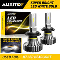 2X H7 LED Headlight Kit for Hi/Low Beam Bulb (20000LM, 6500K)