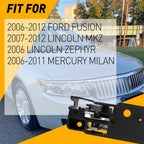 Set of 4 Chrome Door Handles for Ford Fusion (2006â2012)
