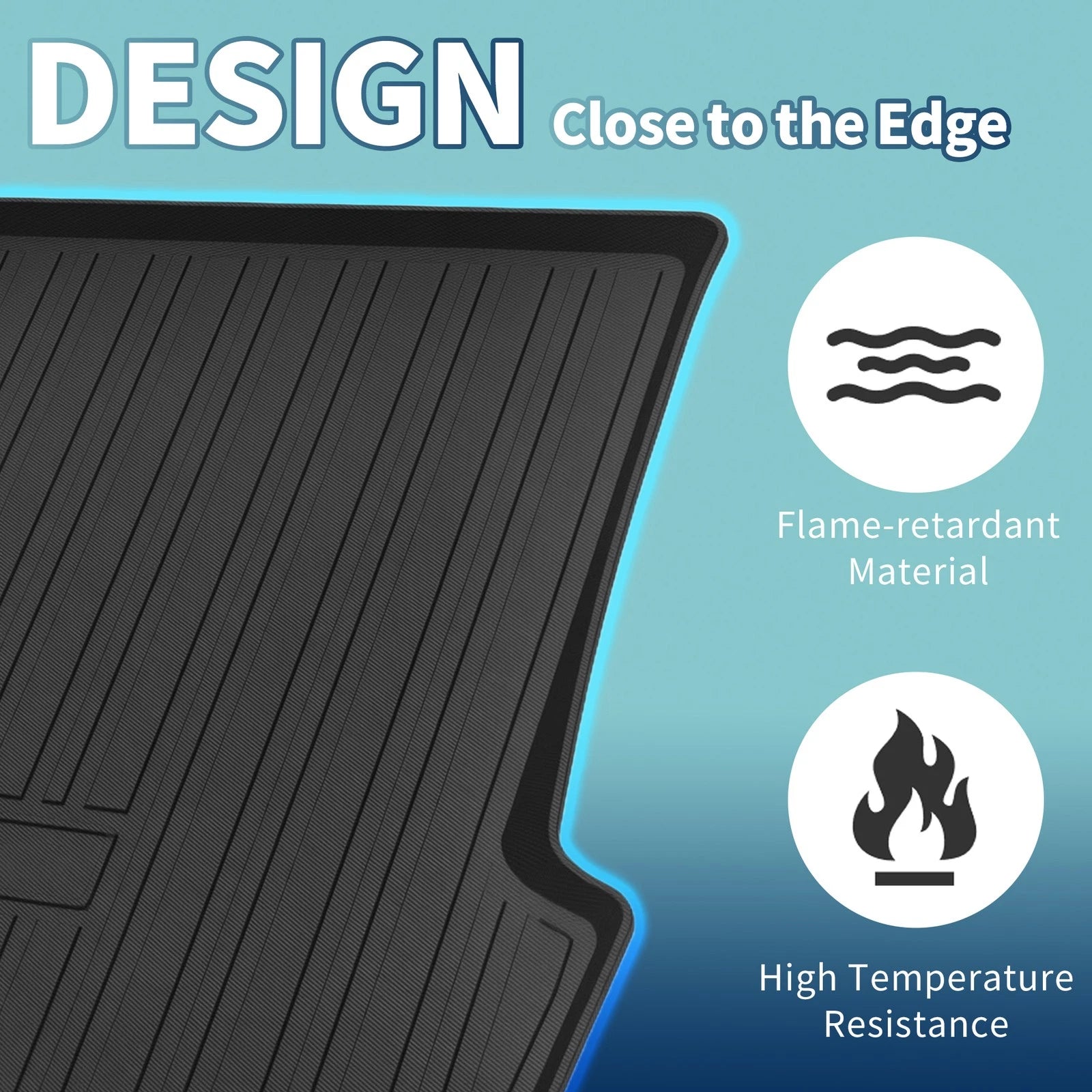 Cargo Liner Rear Trunk Mat for Toyota Land Cruiser Prado (2003–2009) TPE
