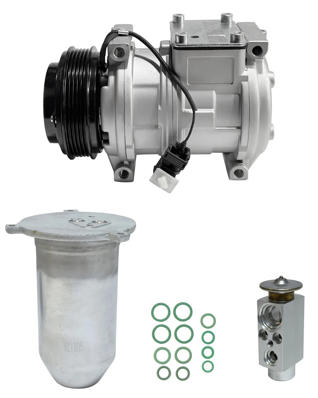 AC Compressor Kit Replacement for BMW 740i 4.4L V8 (1995–1997)