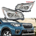 Headlights for Subaru Forester (2017–2018) Halogen Black Housing