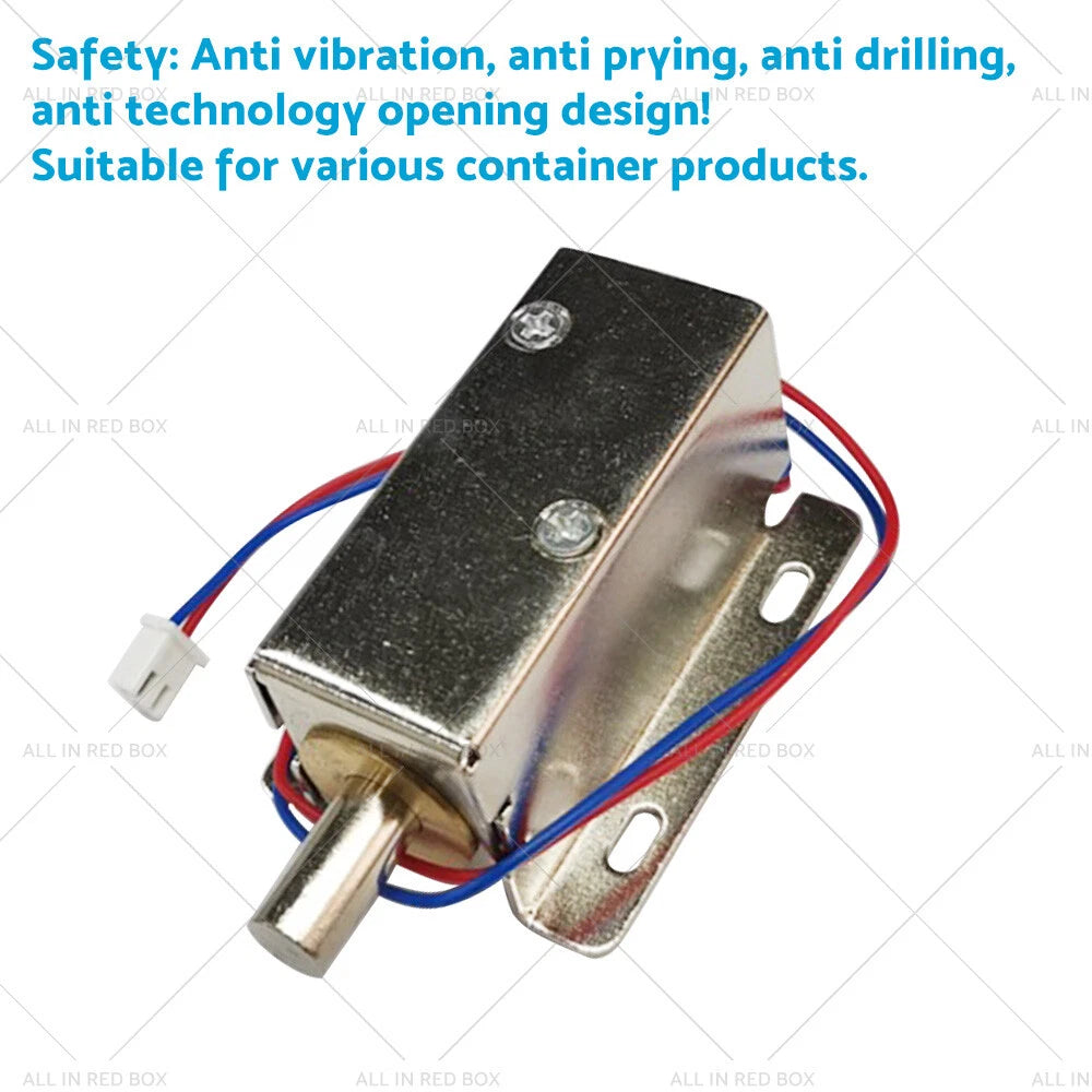 Round Solenoid Latch Lock 12V 0.6A for Universal (2002–2019)