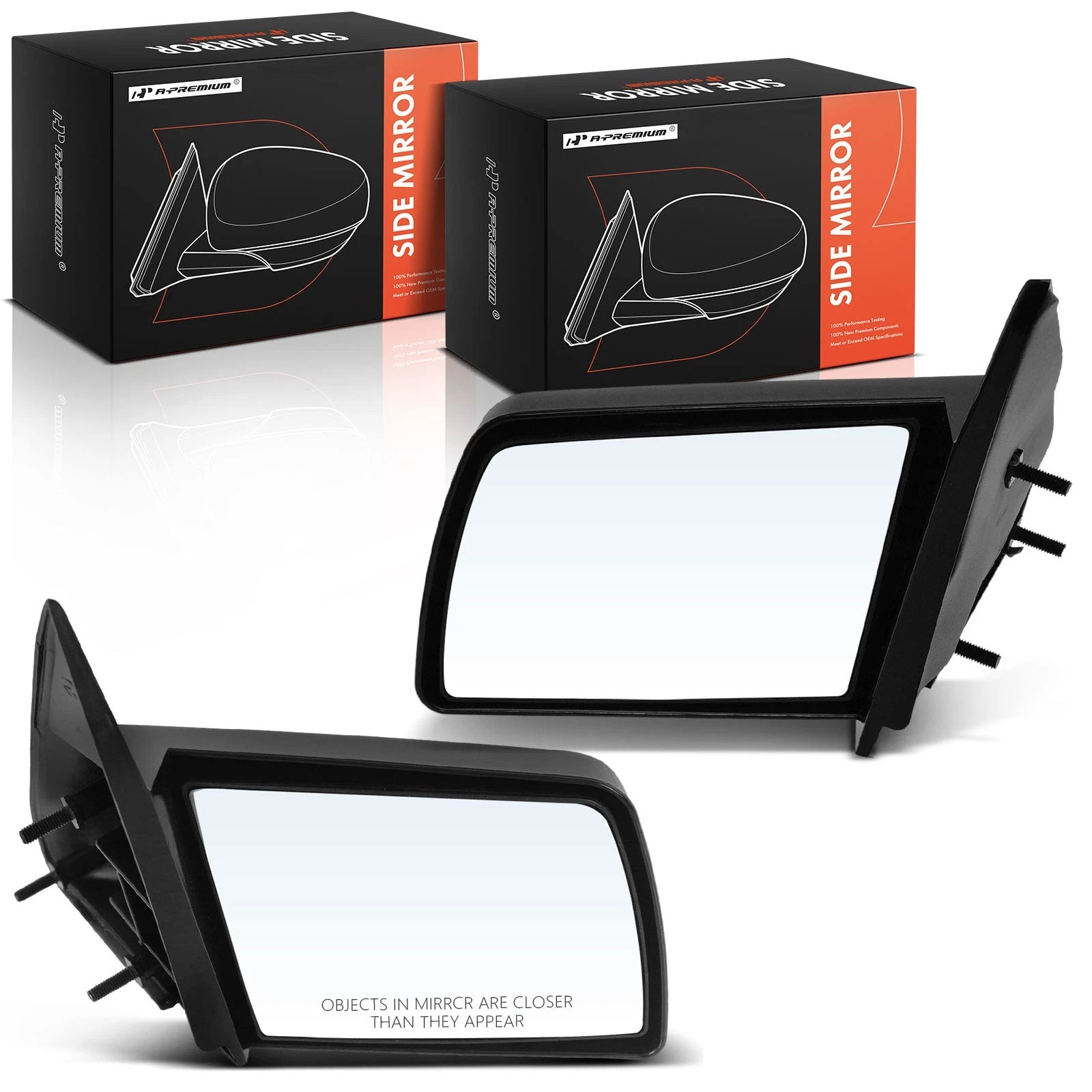 Pair Manual Fold Mirrors for Chevrolet Tahoe GMC Yukon (1996â2000)