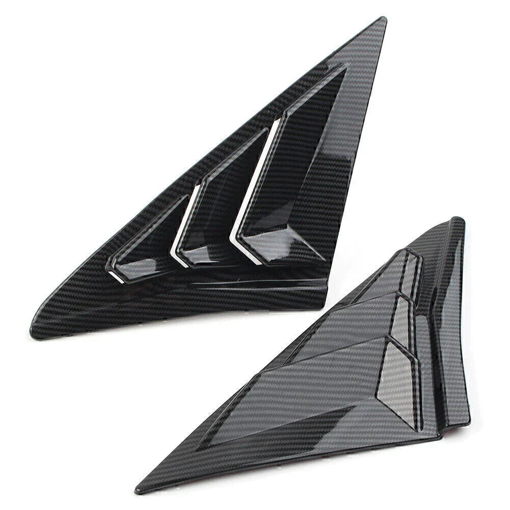 Rear Side Vent Window Louvers for Honda Civic Hatchback (2016-2021)