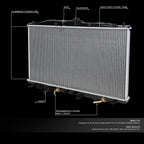 Full Aluminum Core Cooling Radiator for Acura TSX (2004–2005) DPI 2680