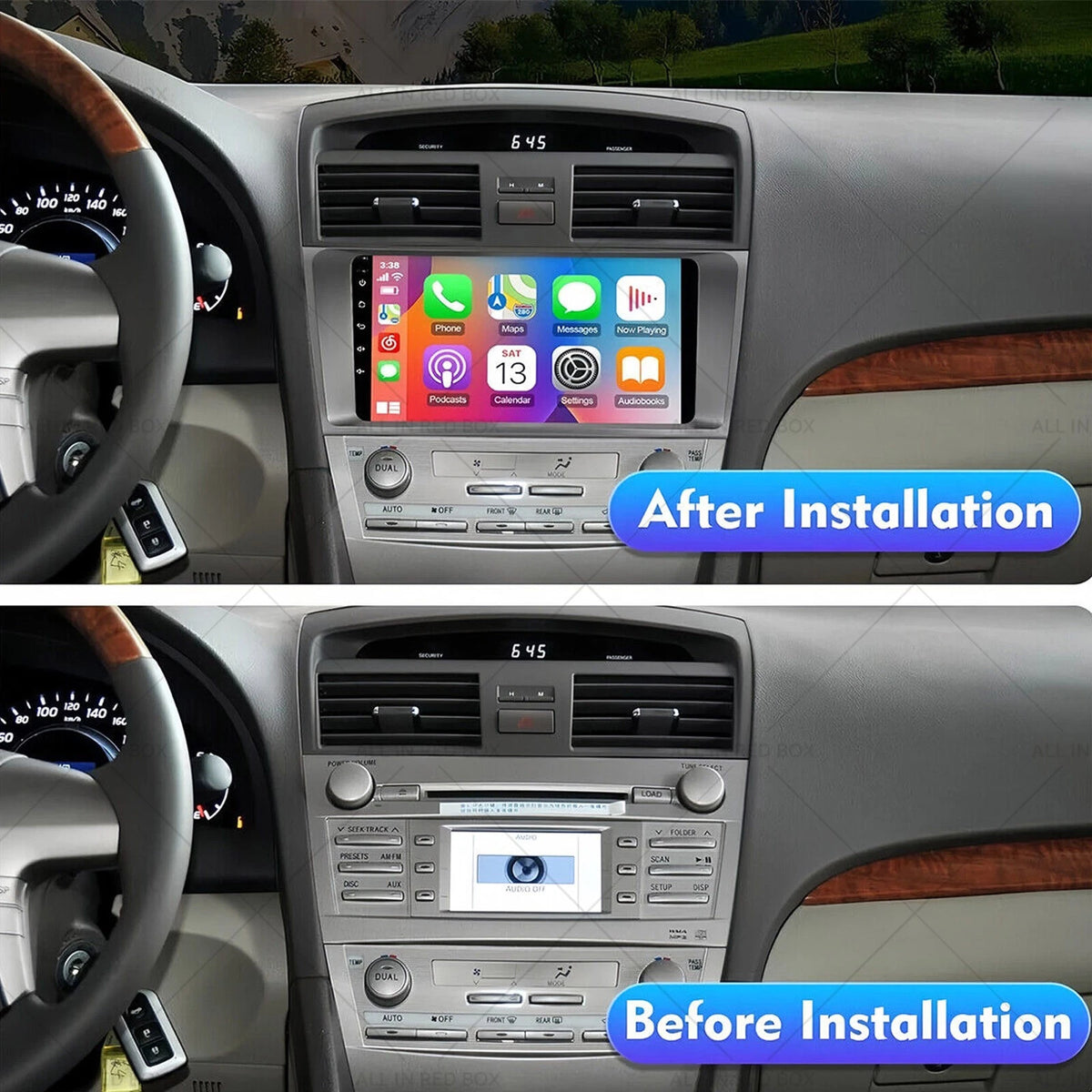 Android 13 Head Unit for Toyota Camry (2007–2011) - 9" GPS Radio