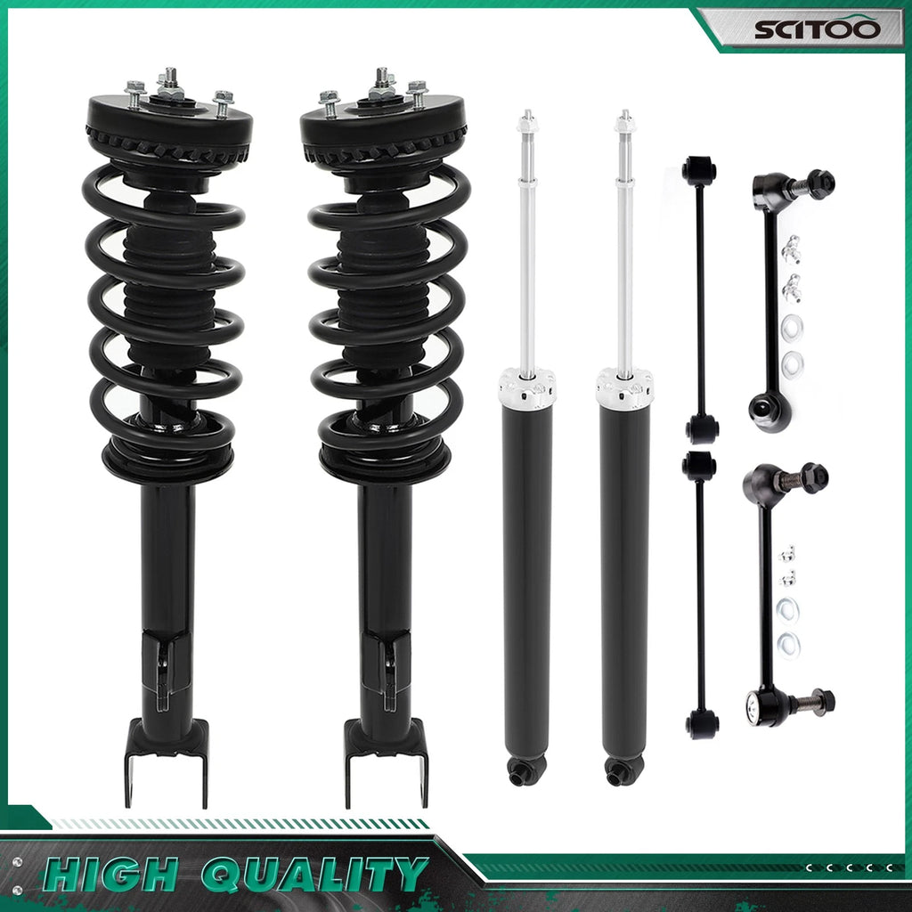 Set of 4 Front Struts & Rear Shocks for Chrysler 300 RWD (2011–2019)
